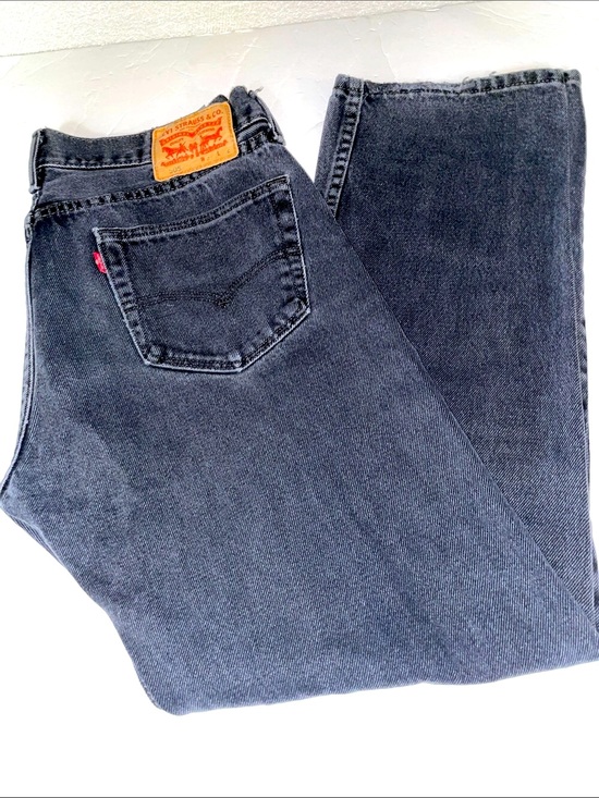 Levi's Other - Men’s EUC VINTAGE LEVI’S 505 Reg Straight Sz  34/32 faded blk & grey faded Jeans